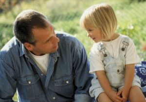 father-daughter conversation