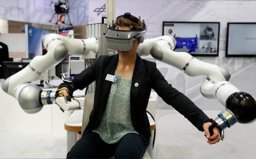 robot-controlled human